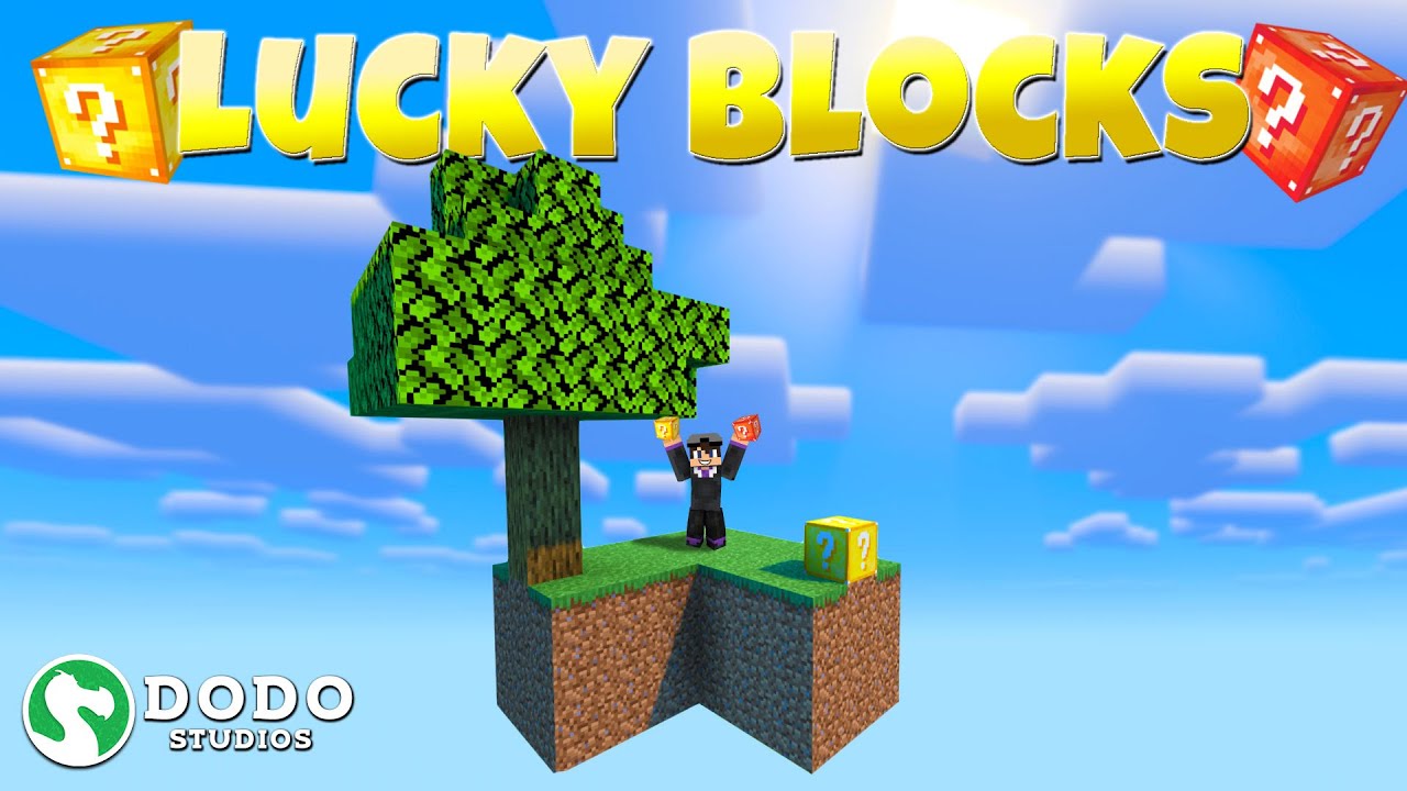 Lucky Blocks Skyblock Minecraft Marketplace Youtube