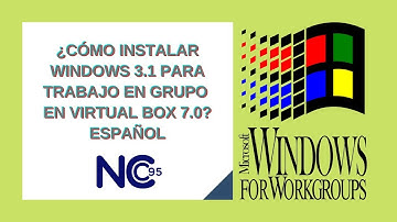 Cómo instalar Windows 3.11 Para Trabajo en Grupo en VirtualBox 7.0 | Tutorial en Español (2025)