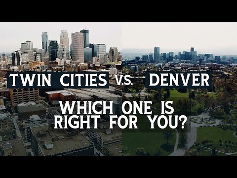 Where Should You Move?  DENVER vs TWIN CITIES