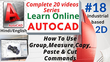 Autocad Tutorial: 18. How to Create Group in Autocad for Beginners