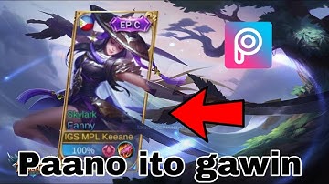 HOW TO MAKE PROFILE FRAME BANNER | MOBILE LEGENDS BANNER TUTORIAL