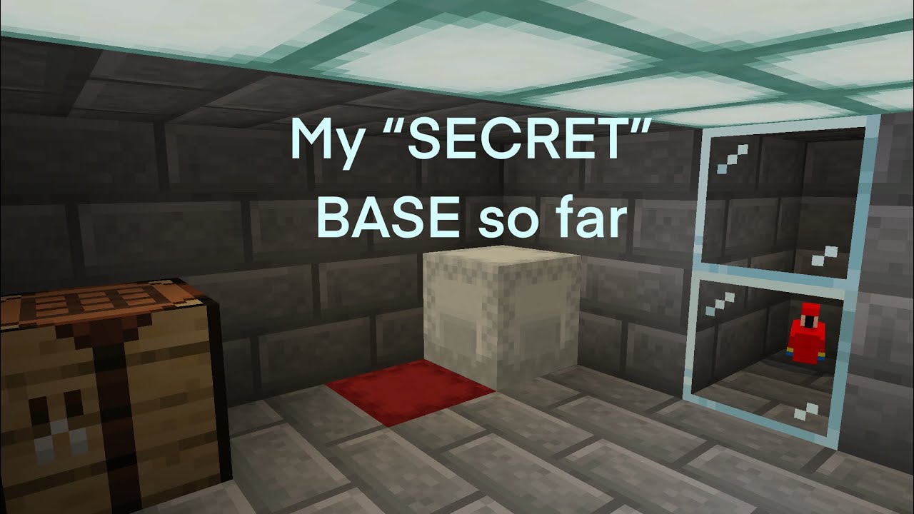 Creating a “SECRET” BASE in Mineplex survival - YouTube