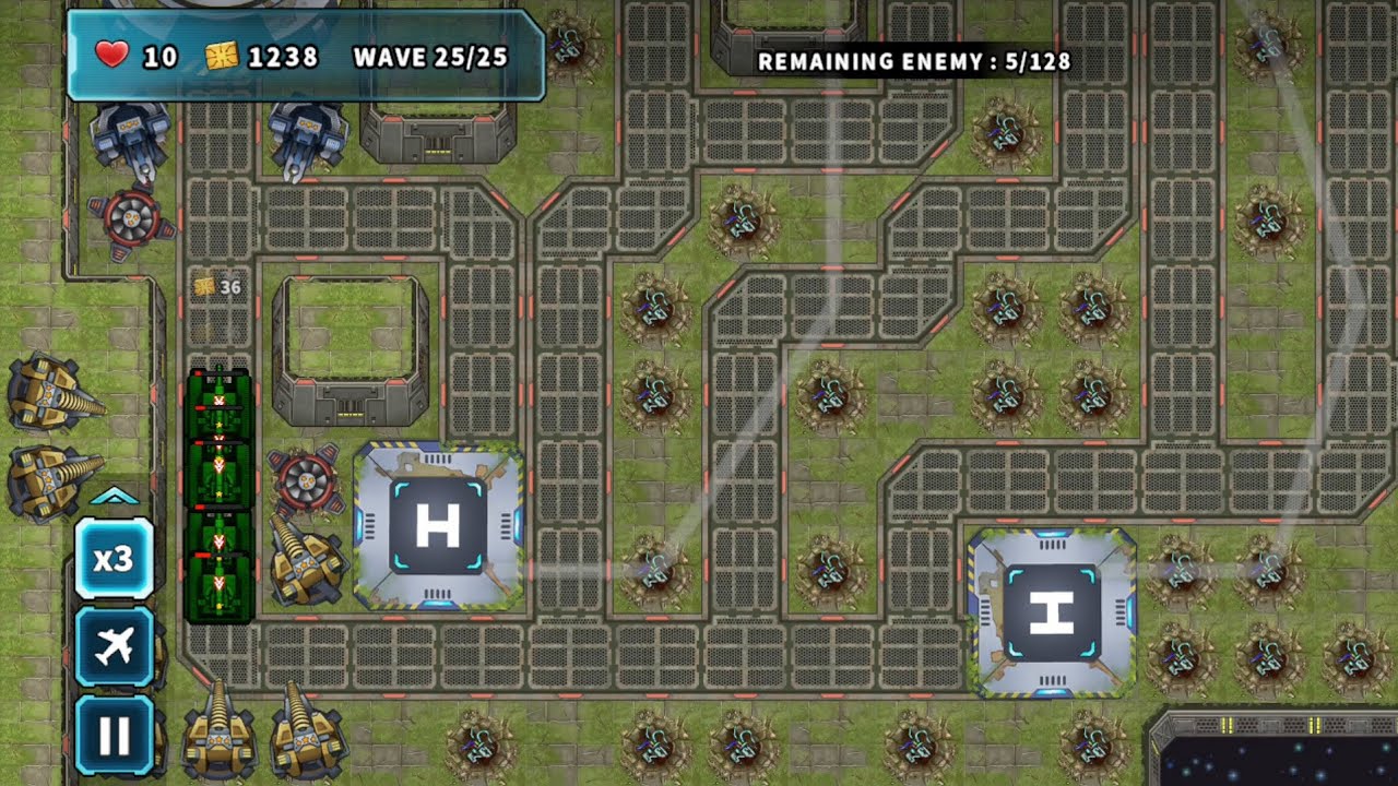 Tower Defense Rush Stage 158