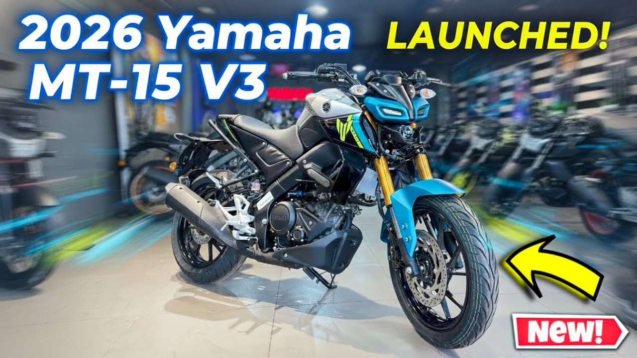 2026 Yamaha MT-15 V3 Launched: What's New?