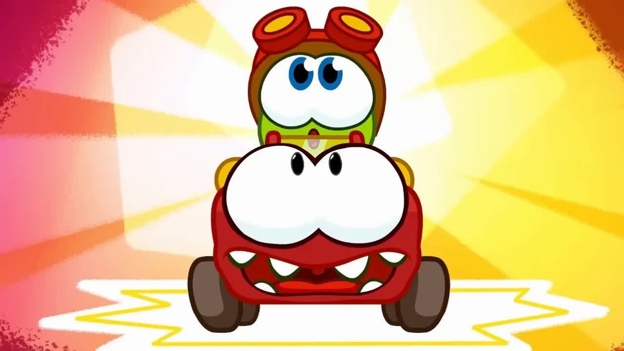 Om Nom Stories 💚 Super Noms - Racing Nom (Cut the Rope) 💚 Super Toons TV - Best Cartoons