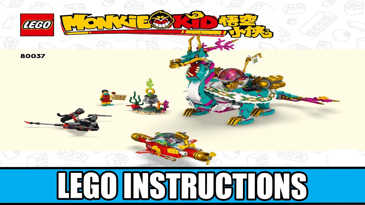 Monkie Kid Dragon of the East LEGO instructions