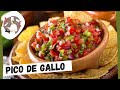 Cómo hacer PICO DE GALLO MEXICANO (Tacos) 🌮 / David Chef