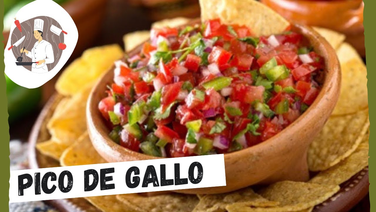 Cómo hacer pico de gallo: la receta más fácil de la salsa mexicana  tradicional