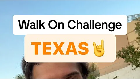 I Try To Walk Onto Texas’ Football Field