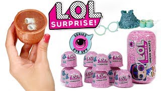 Abriendo Lol Surprise Crush una muñeca Under Wraps de la Serie 4 Eye Spy Ojo Espia - YouTube