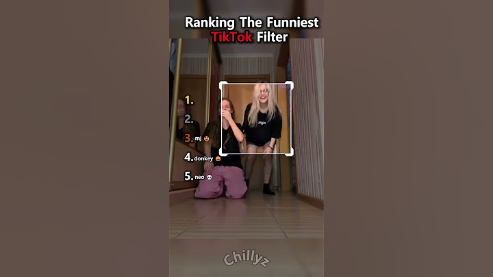 Ranking The Funniest TikTok Filter 2
