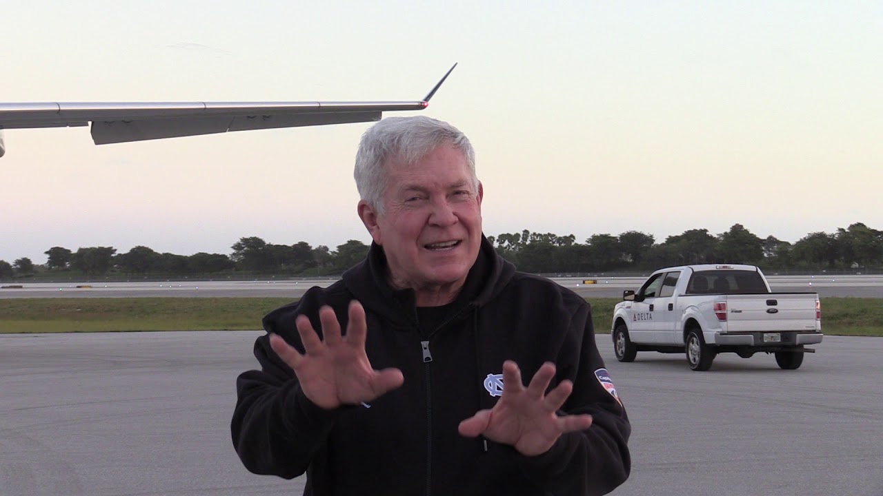 Video: Mack Brown interview after arriving in South Florida for Orange Bowl