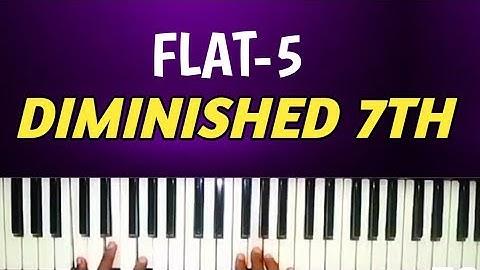 Easy DIMINISHED passing chord  to Chord-1 || for BEGINNERS