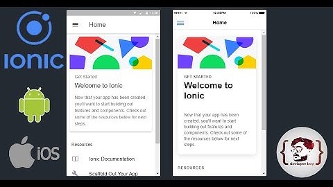 How to install ionic for build android ios app with just one code | Developer boy