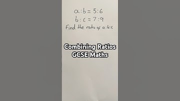 Combining Ratios #shorts #maths #gcse #math #ratio