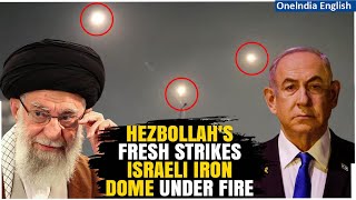 Watch Retaliatory Artillery & Drone Attacks between Hezbollah & Israeli Forces | Oneindia News