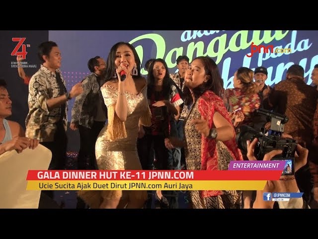 Duet Ucie Sucita dan Auri Jaya Meriahkan Gala Dinner JPNN Com class=