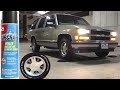 Using Aircraft remover on my 99 Tahoe stock wheels