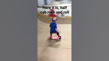 I finally landed the half cab rock and roll