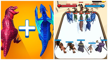 Merge Master Dinosaur Fusion - Android Ios Gameplay, Mobile Gameplay (Levels 51-64)