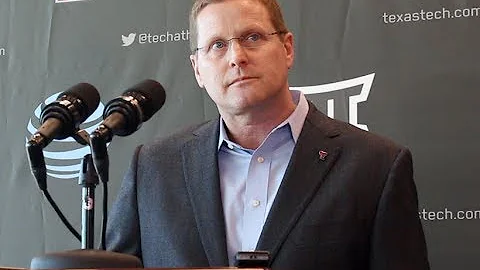 Kirby Hocutt Explains Why Kliff Kingsbury Was Fired