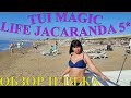 TUI MAGIC LIFE JACARANDA 5*. Обзор пляжа. Турция. Сиде. 4К - Видео