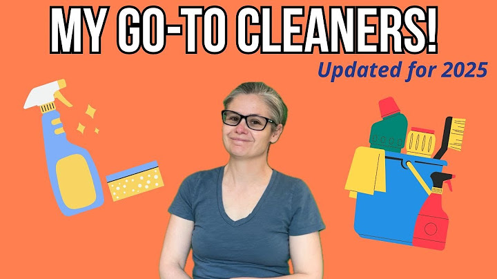 What I Actually Use to Clean: Tested Cleaning Products Round-Up