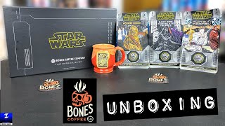 Star Wars Collector Box Unboxing | Bones Coffee Company
