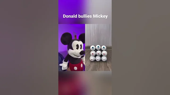 Donald BULLIES poor Mickey #shorts