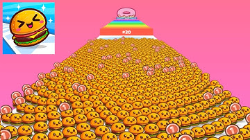 Food Run Gameplay Android iOS Level 1-50