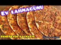 TAVADA LAHMACUN NASIL YAPILIR DENEYİN 💯HERKESTEN 10 PUAN ALAN TARİFİM #evdelahmacun #nefisyemekler