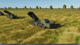 DCS | Mission Editor | Artillery | Papa Smerch and Hefty Smerch