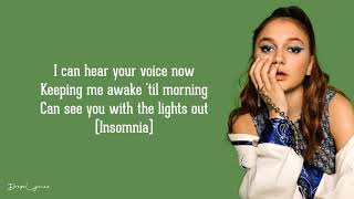 Daya   Insomnia Lyrics 🎵