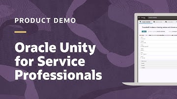 Oracle Unity demo: Improve customer service with connected data