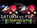 Dual Longplay of Sonic R (Sega Saturn vs PlayStation 2) Side by Side Comparison | VCDECIDE