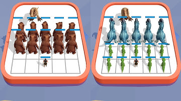 Dinosaur Merge Master Battle - Trailer - Android Gameplay