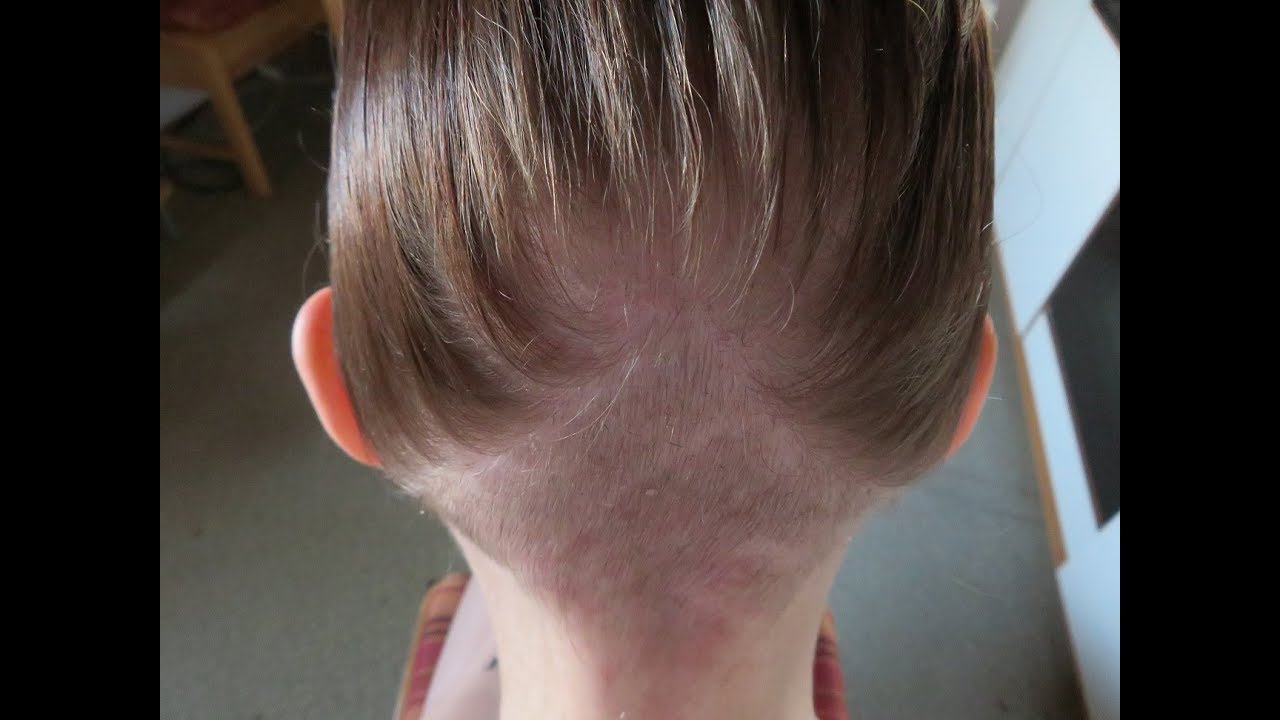 Undercut Hinterkopf , undercut back of head , YouTube