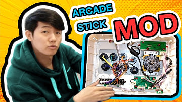 Arcade Fight Stick Mod Beginner Guide Sanwa Buttons