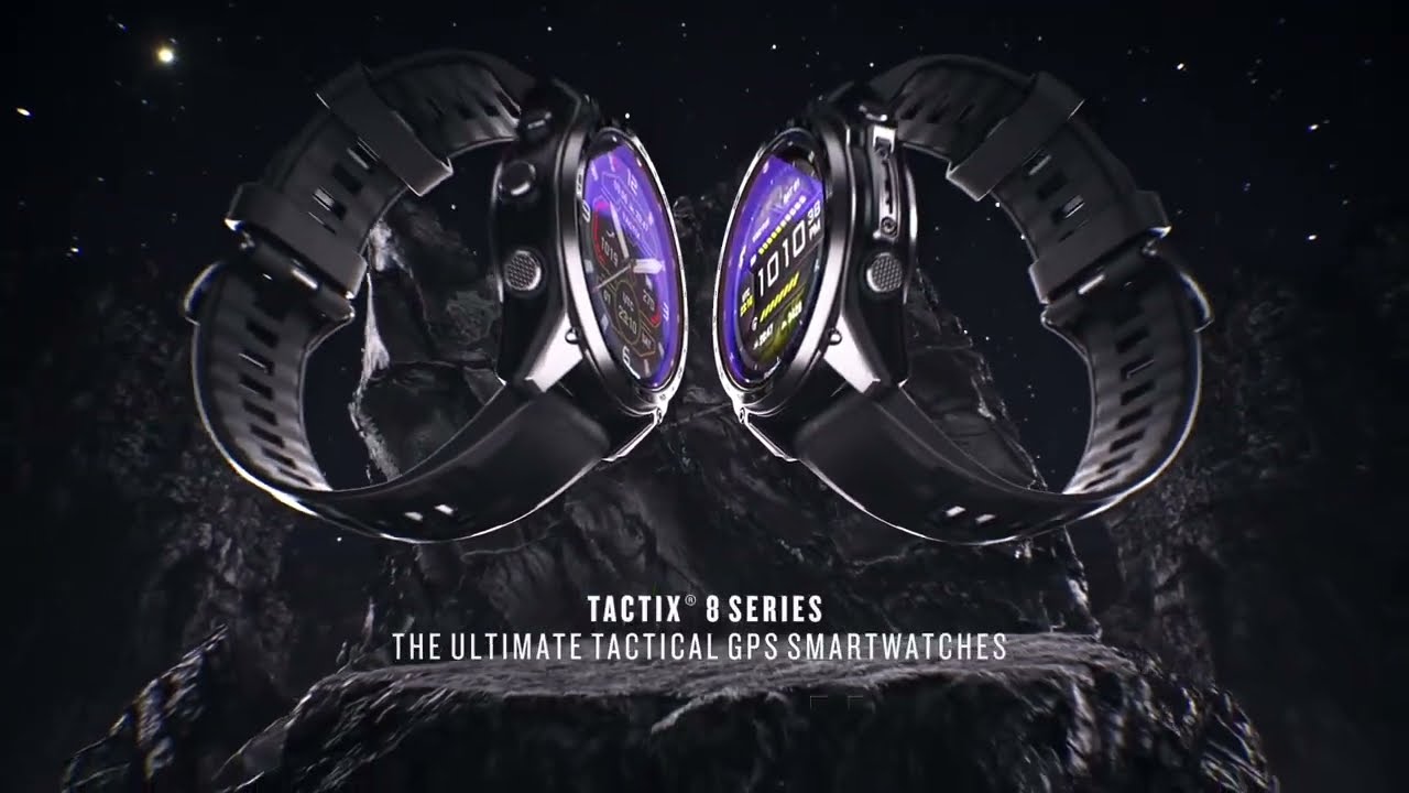Смарт-годинник Garmin Tactix 8 (47 mm) AMOLED з Applied Ballistics