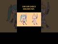 🥬🍊GIRI GIRI DANCE MIKURIN VER. #vocaloid #hatsunemiku #animation #anime #funny #shorts