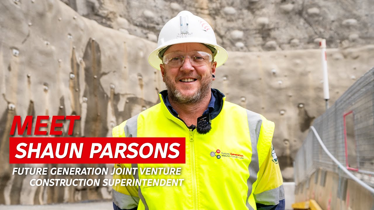 Shaun Ramesey Construction Meet Shaun Parsons | Construction Superintendent on Snowy 2.0 - YouTube