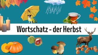 Learn German - Vocabulary: Autumn