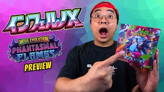 First Look at Japanese Inferno X Pokémon Set! (Phantasmal Flames Preview)