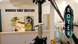 Drum Room Sounds - Royer Ribbon Mics