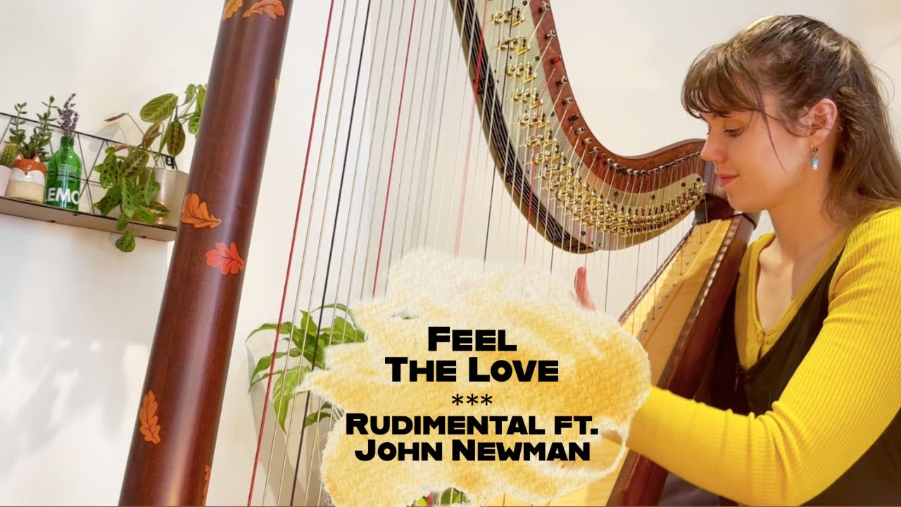 Feel The Love - Rudimental ft. John Newman (Harp Cover)