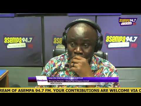 EKOSIISEN ONE-ON-ONE WITH BICE OSEI, MANAGING DIRECTOR - GHANA POST COMPANY LIMITED |12-04-22|