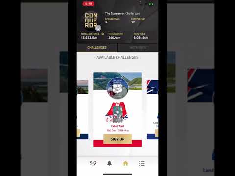 The Conqueror Challenges App - Introduction