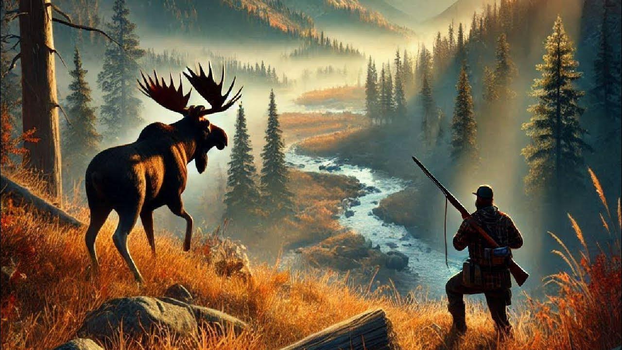 HUNTING MOOSE [Houyi Recurve Bow] theHunter Call of the Wild™ 