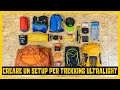 Fare uno zaino ultralight e scegliere le attrezzature i miei setup  trekking  outdoor tutorial