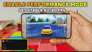 Enable Performance Mode For All Games | Get Stable 60 FPS | No Root screenshot 1